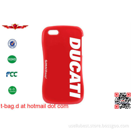 New Arrival 100% Qualify DUCATI Aluminum Bumper With PC Back Cover Cases For Iphone 5 5